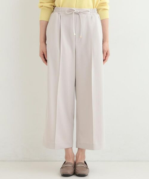 SHOO・LA・RUE / シューラルー パンツ | 【S-LL/着丈選べる/洗濯後しわになりにくい】スマートに見えるイージーワイドパンツ | 詳細23