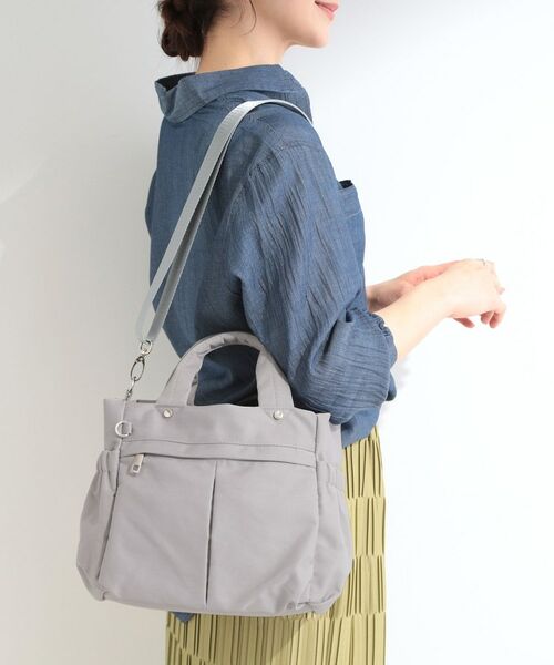 SHOO・LA・RUE / シューラルー トートバッグ | 【撥水】9ポケットトート（グレー(012)）