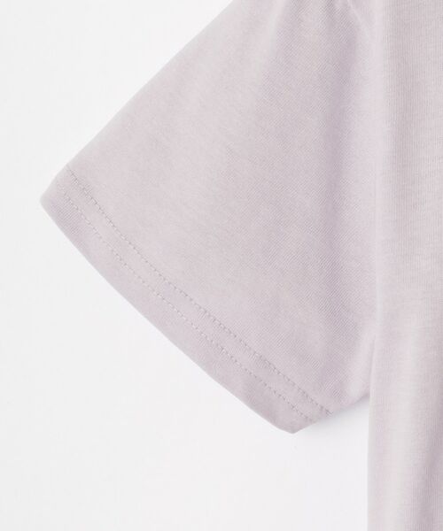 SHOO・LA・RUE / シューラルー Tシャツ | 【100-150cm】裾フリルハート刺繍Tシャツ | 詳細4