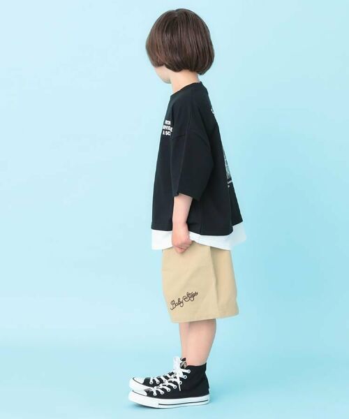 SHOO・LA・RUE / シューラルー ショート・ハーフ・半端丈パンツ | 【100-150cm】チェーンステッチハーフパンツ | 詳細12