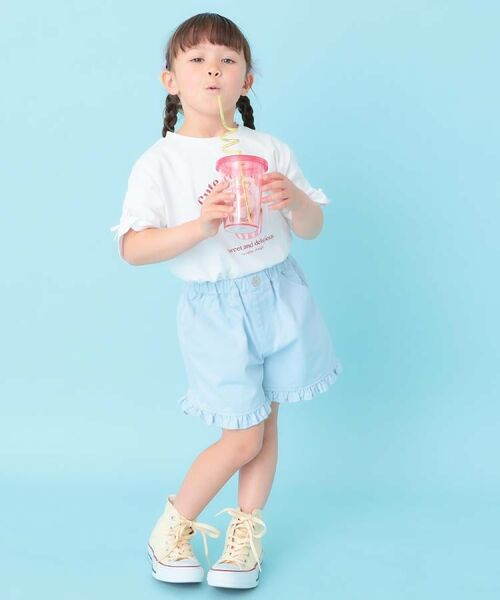 SHOO・LA・RUE / シューラルー ショート・ハーフ・半端丈パンツ | 【100-150cm】フリルショートパンツ | 詳細12