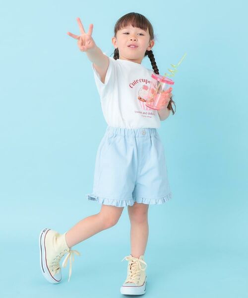 SHOO・LA・RUE / シューラルー ショート・ハーフ・半端丈パンツ | 【100-150cm】フリルショートパンツ | 詳細9