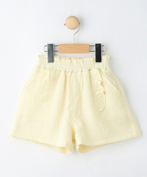 SHOO・LA・RUE / シューラルー ショート・ハーフ・半端丈パンツ | 【100-150cm】花柄フリルショートパンツ | 詳細1