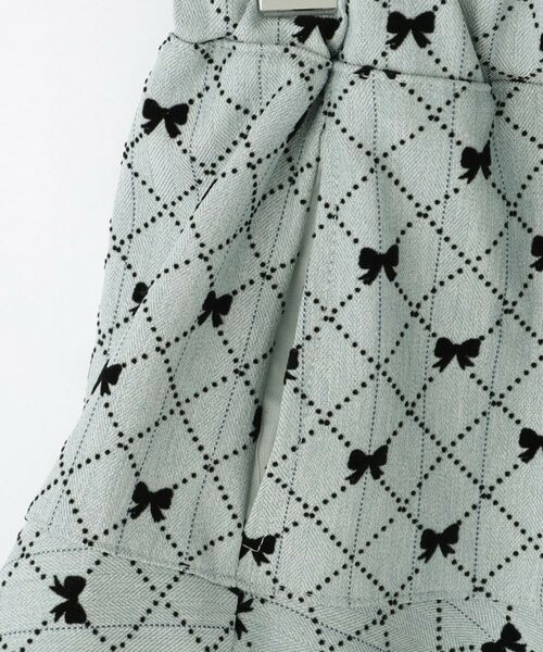 SHOO・LA・RUE / シューラルー ミニ・ひざ丈スカート | 【100-140cm】フロッキーリボンスカート | 詳細4