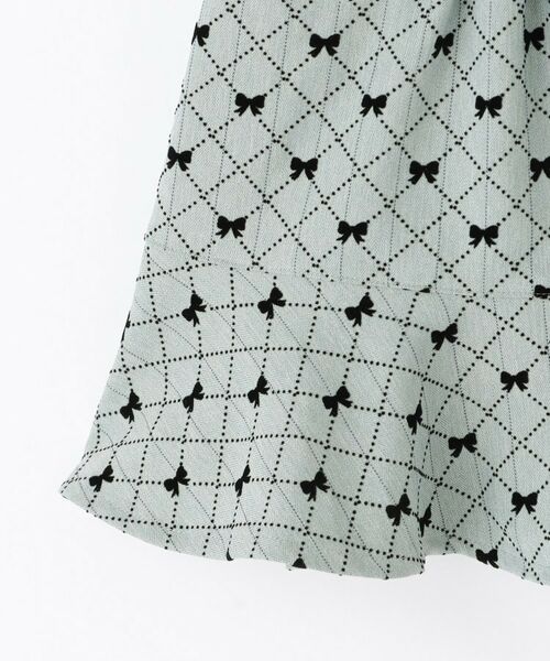 SHOO・LA・RUE / シューラルー ミニ・ひざ丈スカート | 【100-140cm】フロッキーリボンスカート | 詳細5