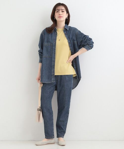 SHOO・LA・RUE / シューラルー カットソー | 【UVカット、接触冷感】とろみタックノースリーブトップス | 詳細11