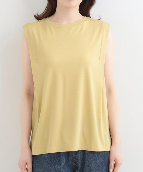 SHOO・LA・RUE / シューラルー カットソー | 【UVカット、接触冷感】とろみタックノースリーブトップス | 詳細17