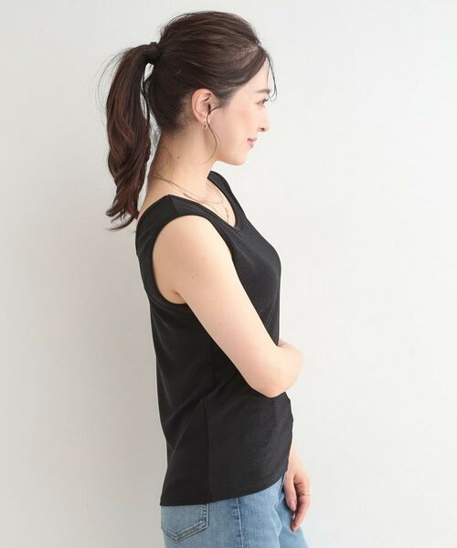 SHOO・LA・RUE / シューラルー キャミソール・チューブトップ | 【前後2WAYネック】ラメタンクトップ | 詳細19