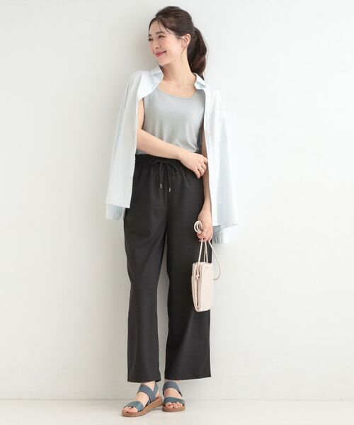 SHOO・LA・RUE / シューラルー キャミソール・チューブトップ | 【前後2WAYネック】ラメタンクトップ | 詳細3