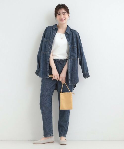 SHOO・LA・RUE / シューラルー カットソー | 【ネックアソート】裏ひんやりテレコ5分袖トップス | 詳細14