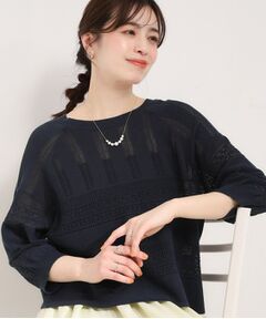 SHOO・LA・RUE / シューラルー ニット・セーター | 軽やかきれい見え 透かし柄ニット