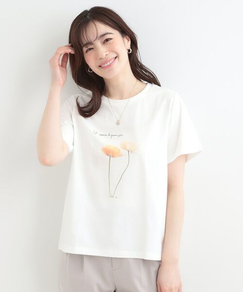 SHOO・LA・RUE / シューラルー Tシャツ | プチプラコンパクトプリントTシャツ | 詳細1