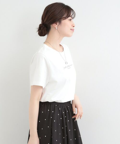 SHOO・LA・RUE / シューラルー Tシャツ | プチプラコンパクトプリントTシャツ | 詳細10