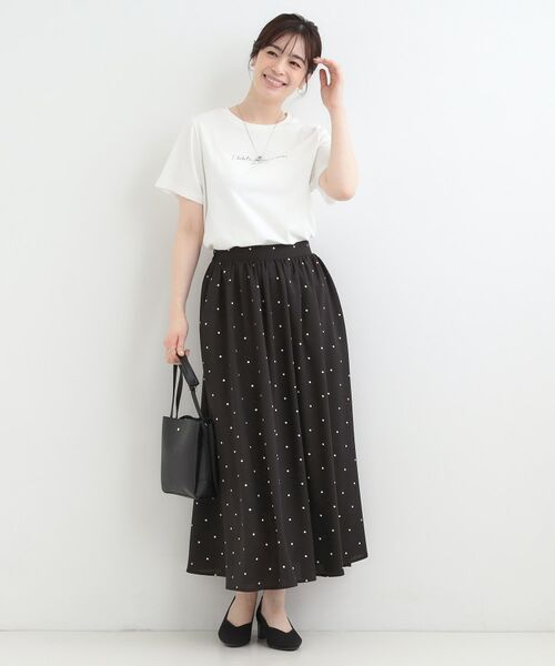 SHOO・LA・RUE / シューラルー Tシャツ | プチプラコンパクトプリントTシャツ | 詳細11