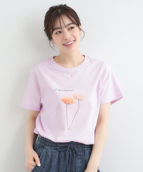 SHOO・LA・RUE / シューラルー Tシャツ | プチプラコンパクトプリントTシャツ | 詳細5