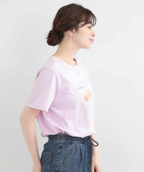 SHOO・LA・RUE / シューラルー Tシャツ | プチプラコンパクトプリントTシャツ | 詳細6