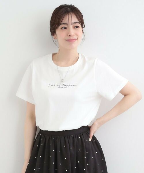 SHOO・LA・RUE / シューラルー Tシャツ | プチプラコンパクトプリントTシャツ | 詳細9