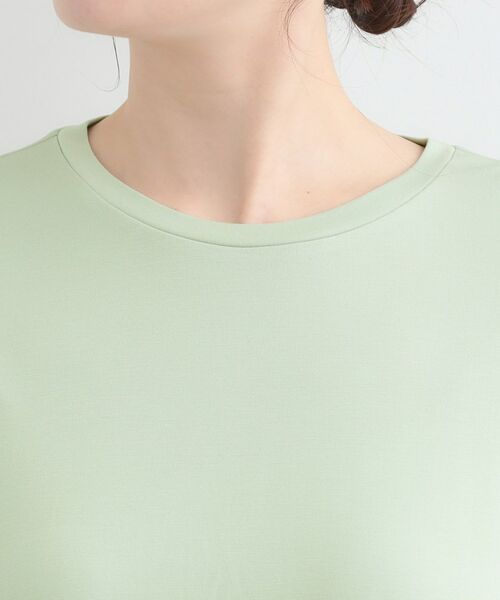 SHOO・LA・RUE / シューラルー カットソー | 【SHOO ICE、UVカット、インしない】とろみフロントタック7分袖ゆるトップス | 詳細20