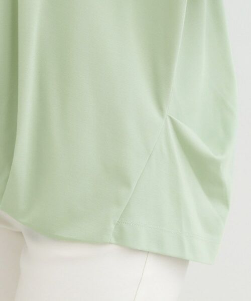 SHOO・LA・RUE / シューラルー カットソー | 【SHOO ICE、UVカット、インしない】とろみフロントタック7分袖ゆるトップス | 詳細22
