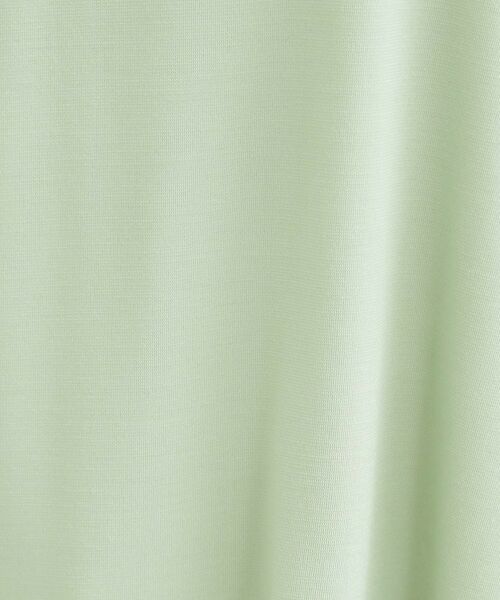 SHOO・LA・RUE / シューラルー カットソー | 【SHOO ICE、UVカット、インしない】とろみフロントタック7分袖ゆるトップス | 詳細8