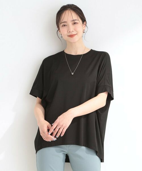 SHOO・LA・RUE / シューラルー カットソー | 【SHOO・ICE/UV】とろみドルマンTシャツ | 詳細1