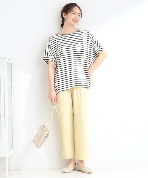 SHOO・LA・RUE / シューラルー カットソー | 【SHOO・ICE/UV】とろみドルマンTシャツ | 詳細15