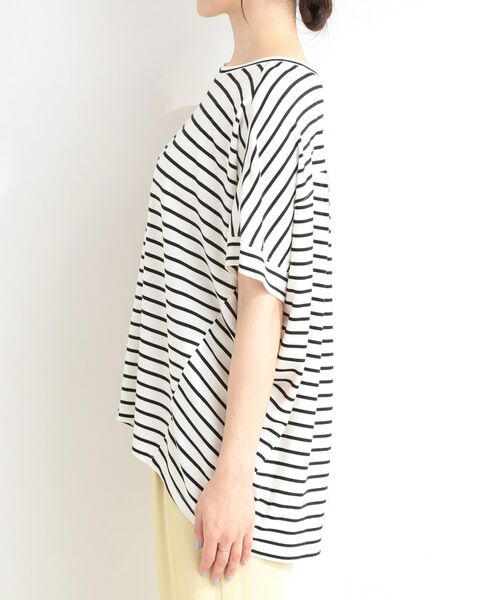 SHOO・LA・RUE / シューラルー カットソー | 【SHOO・ICE/UV】とろみドルマンTシャツ | 詳細18