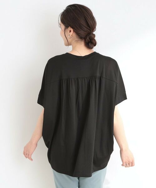 SHOO・LA・RUE / シューラルー カットソー | 【SHOO・ICE/UV】とろみドルマンTシャツ | 詳細2