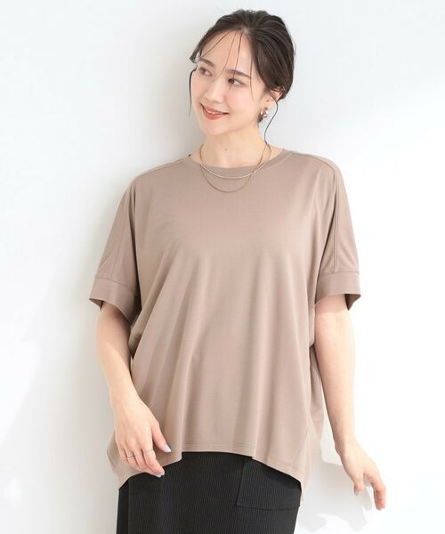 SHOO・LA・RUE / シューラルー カットソー | 【SHOO・ICE/UV】とろみドルマンTシャツ | 詳細5