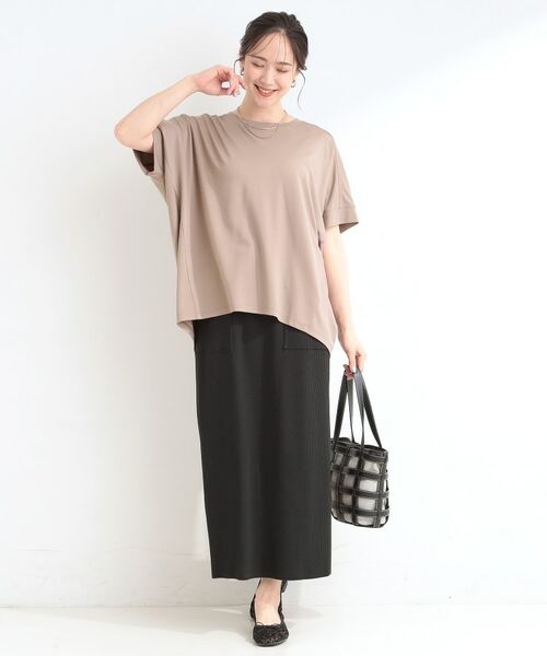 SHOO・LA・RUE / シューラルー カットソー | 【SHOO・ICE/UV】とろみドルマンTシャツ | 詳細7