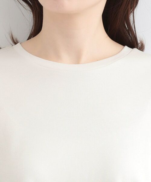 SHOO・LA・RUE / シューラルー カットソー | 【ひんやり/UV/抗菌防臭】体型カバーも叶う　裾切り替えAライントップス | 詳細28