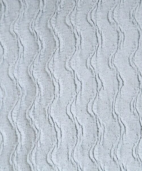 SHOO・LA・RUE / シューラルー カットソー | ◆ウェーブ柄ジャカード パフスリーブトップス | 詳細12