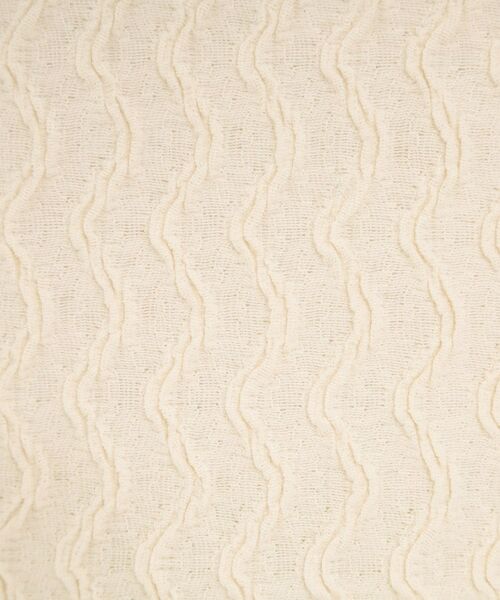 SHOO・LA・RUE / シューラルー カットソー | ◆ウェーブ柄ジャカード パフスリーブトップス | 詳細4