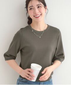 SHOO・LA・RUE / シューラルー ニット・セーター | 【毎日洗える】上半身がすっきり見える5分袖ニット