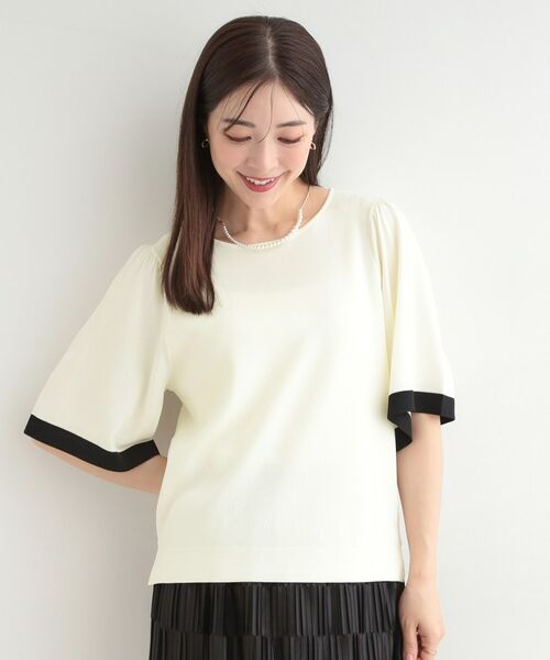 SHOO・LA・RUE / シューラルー ニット・セーター | 【毎日洗える】ひらり袖ニット | 詳細9