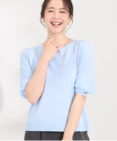 SHOO・LA・RUE / シューラルー ニット・セーター | 華やかレース5分袖ニット