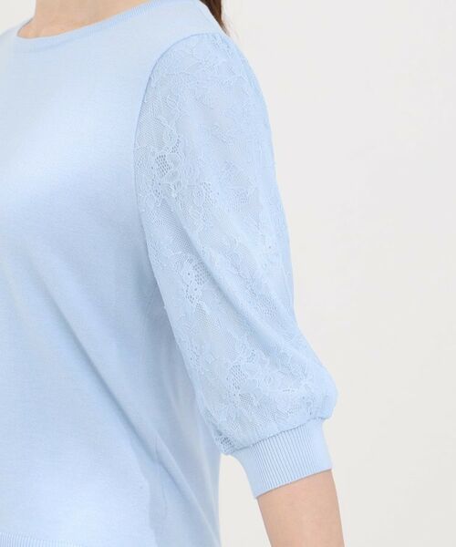 SHOO・LA・RUE / シューラルー ニット・セーター | 華やかレース5分袖ニット | 詳細17