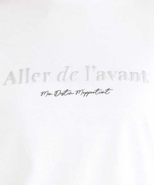 SHOO・LA・RUE / シューラルー カットソー | 【SHOO ICE】ひんやりタックスリーブ ラメ発砲プリントTシャツ | 詳細4