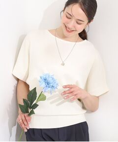 【毎日洗える】さらっとドルマン半袖トップス