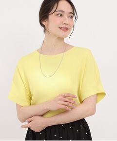 SHOO・LA・RUE / シューラルー ニット・セーター | 【毎日洗える】さらっとドルマン半袖トップス