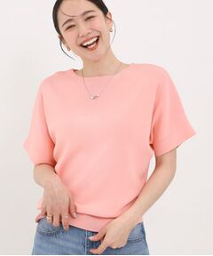 SHOO・LA・RUE / シューラルー ニット・セーター | 【毎日洗える】さらっとドルマン半袖トップス