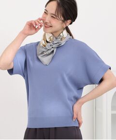 SHOO・LA・RUE / シューラルー ニット・セーター | 【毎日洗える】さらっとドルマン半袖トップス