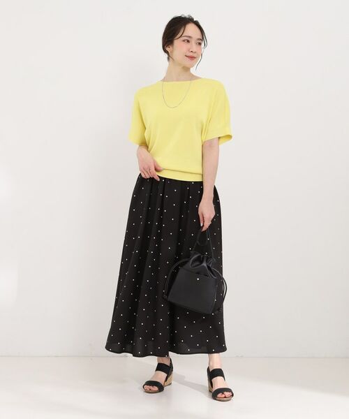 SHOO・LA・RUE / シューラルー ニット・セーター | 【毎日洗える】さらっとドルマン半袖トップス | 詳細11