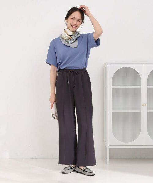 SHOO・LA・RUE / シューラルー ニット・セーター | 【毎日洗える】さらっとドルマン半袖トップス | 詳細15