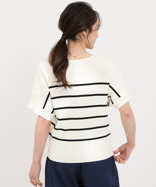 SHOO・LA・RUE / シューラルー ニット・セーター | 【毎日洗える】さらっとドルマン半袖トップス | 詳細18