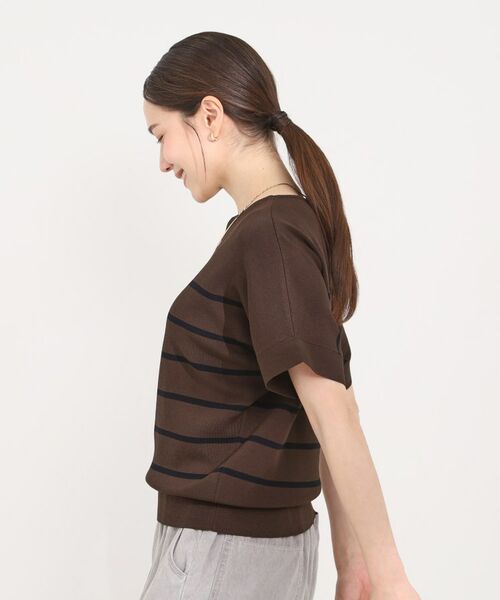 SHOO・LA・RUE / シューラルー ニット・セーター | 【毎日洗える】さらっとドルマン半袖トップス | 詳細26