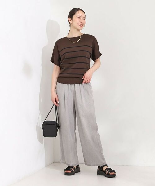 SHOO・LA・RUE / シューラルー ニット・セーター | 【毎日洗える】さらっとドルマン半袖トップス | 詳細27