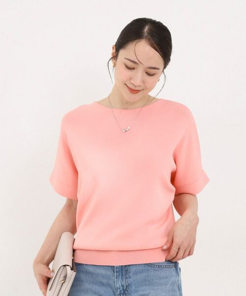 SHOO・LA・RUE / シューラルー ニット・セーター | 【毎日洗える】さらっとドルマン半袖トップス | 詳細29