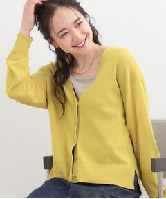 SHOO・LA・RUE / シューラルー カーディガン・ボレロ | 【洗える/ひんやり/UV】さらっとしたタッチが心地よい ショートVカーディガン