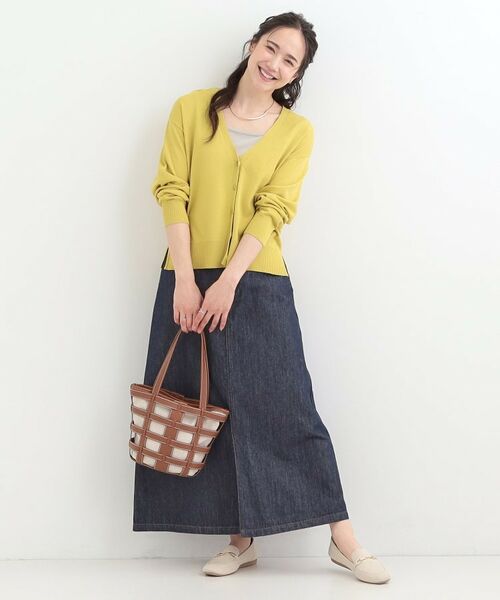 SHOO・LA・RUE / シューラルー カーディガン・ボレロ | 【洗える/ひんやり/UV】さらっとしたタッチが心地よい ショートVカーディガン | 詳細11